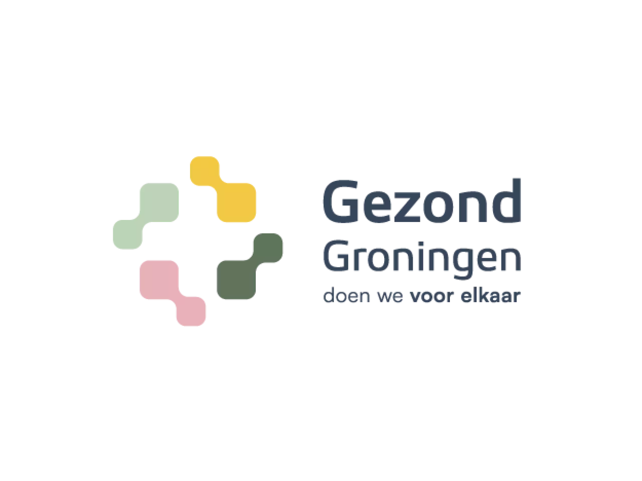 Logo Gezond Groningen 'doen we voor elkaar'